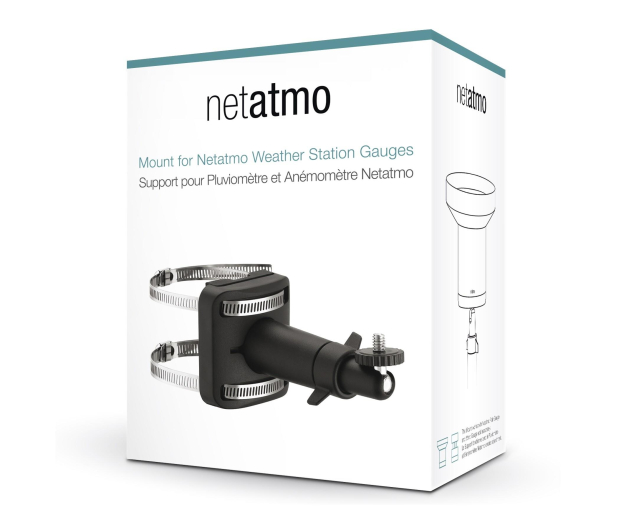 Netatmo Gauge Mount (uchwyt do Rain Gauge/Wind Gauge) - 389580 - zdjęcie 2